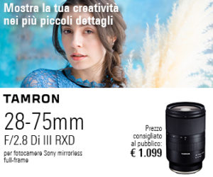 Obiettivi Tamron per fotocamere Sony E-Mount 