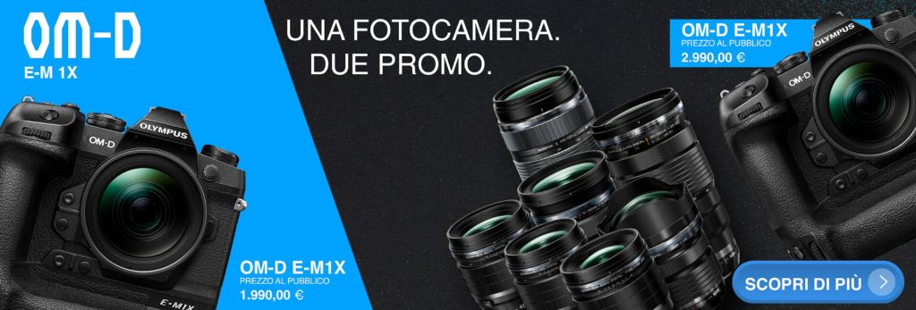 Olympus: una fotocamera due promozioni 1 Olympus, una fotocamera due promozioni