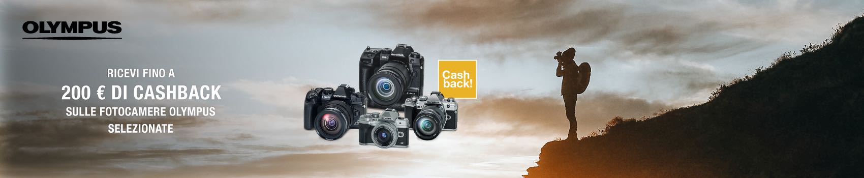 Olympus: nuovo Cashback OM-D 1 Olympus: nuovo Cashback OM-D