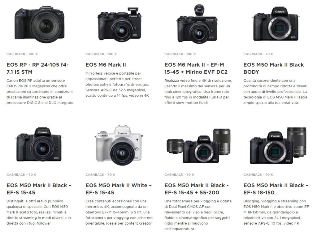 PRONTI PER LA SUMMER PROMO CANON 5 mirror2