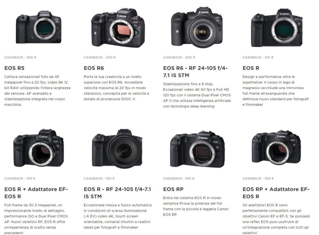 PRONTI PER LA SUMMER PROMO CANON 4 PRONTI PER LA SUMMER PROMO CANON