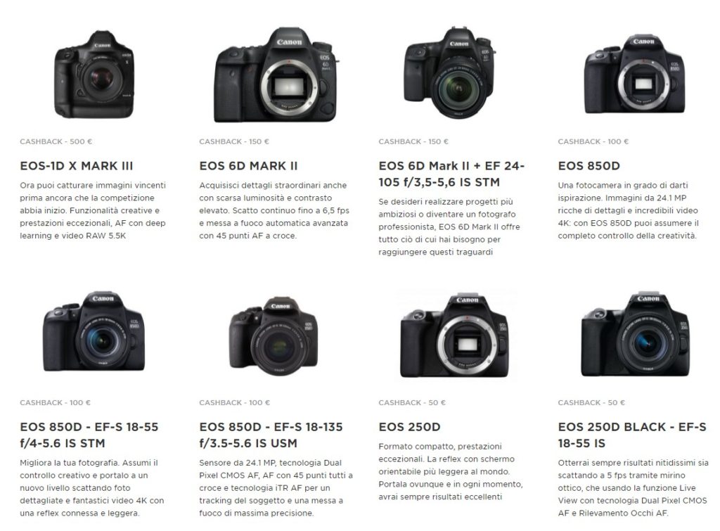 PRONTI PER LA SUMMER PROMO CANON 2 PRONTI PER LA SUMMER PROMO CANON