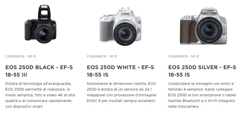 PRONTI PER LA SUMMER PROMO CANON 3 PRONTI PER LA SUMMER PROMO CANON